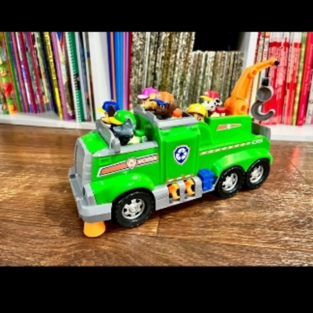 Paw patrol rocky and chases total teams